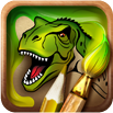 Coloring book Dinosaurs for iPad